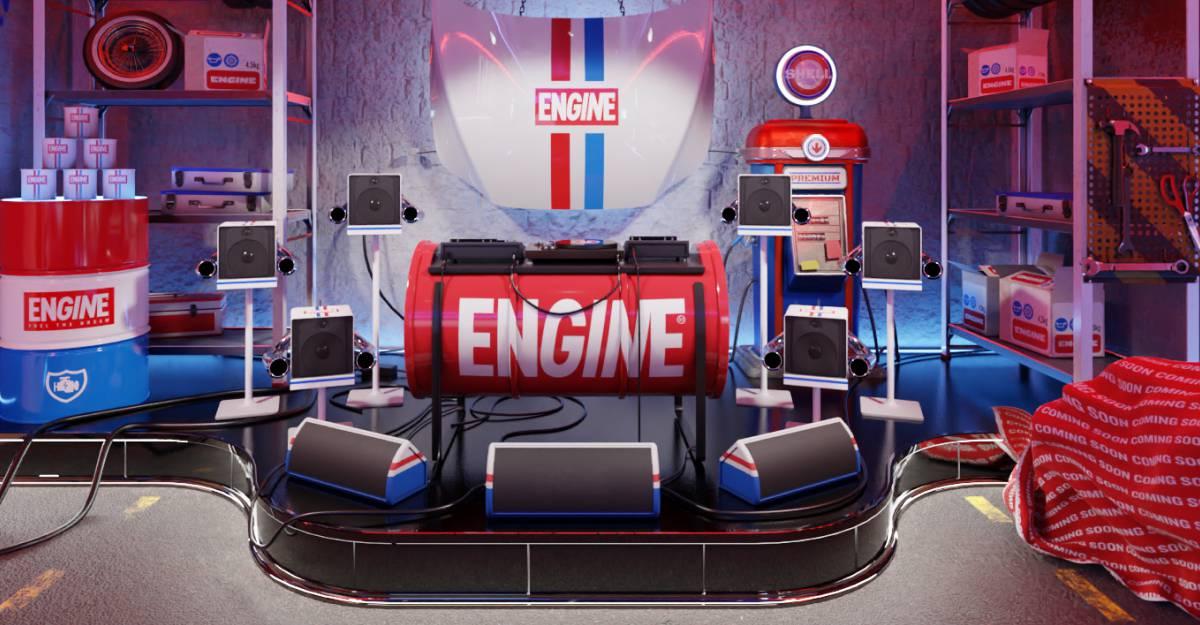 Garage | Meet Engine. The perfect taste explosion.